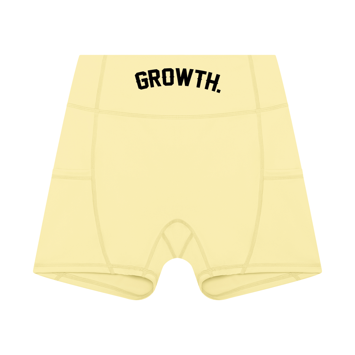 Growth Womans High Rise Yoga Shorts
