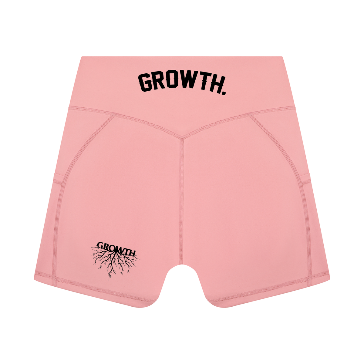 Growth Womans High Rise Yoga Shorts