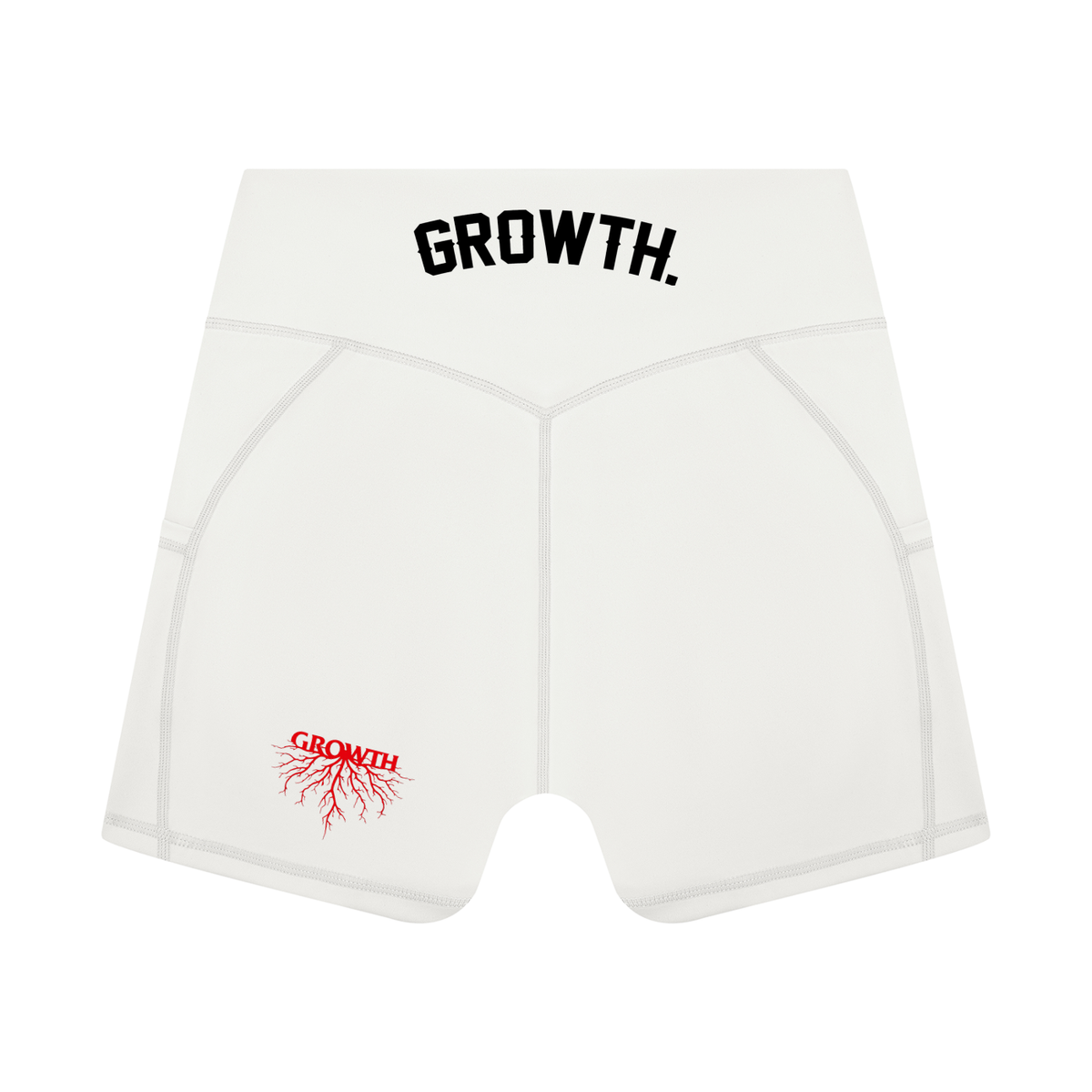 Growth Womans High Rise Yoga Shorts