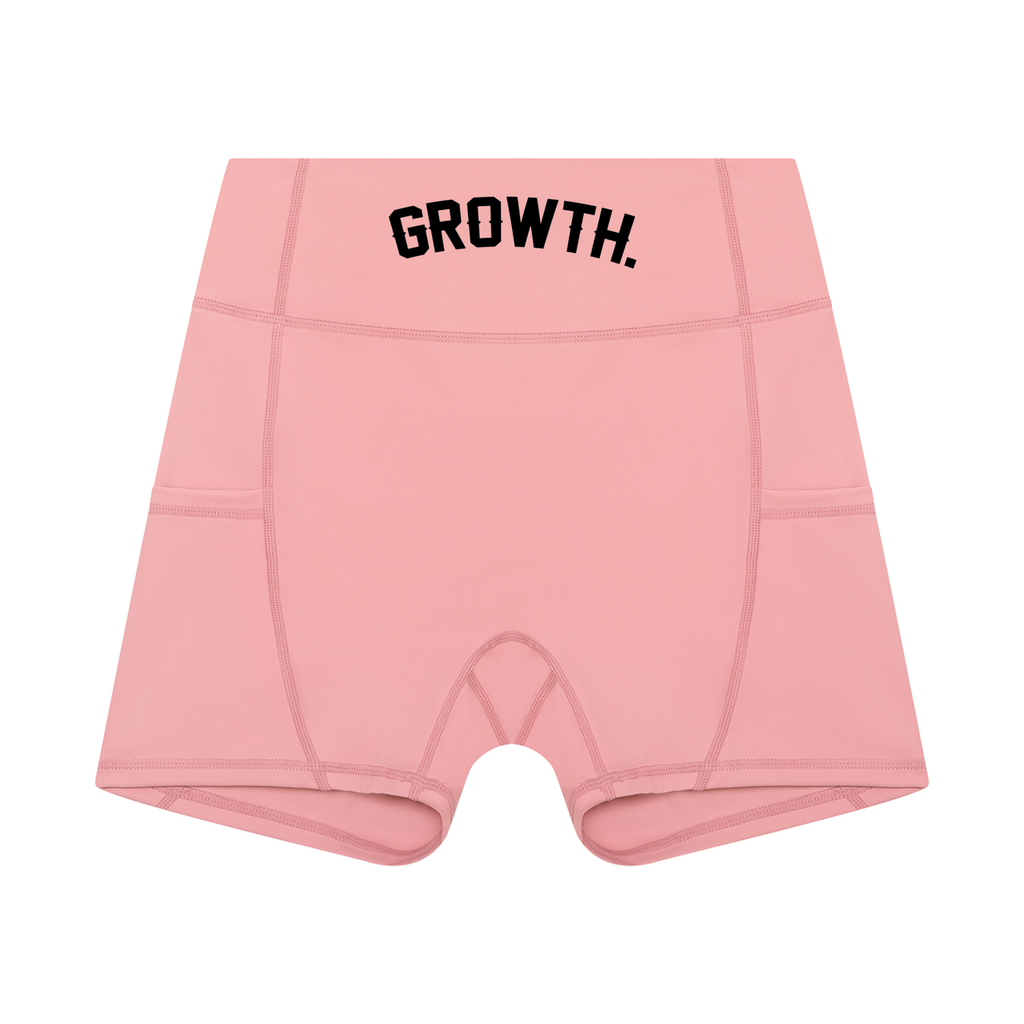 Growth Womans High Rise Yoga Shorts